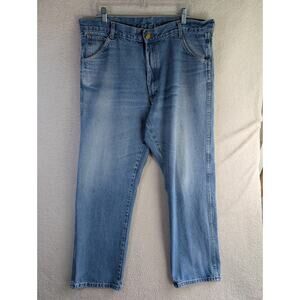 Vintage Round House Jeans Mens 40x30 Blue Straight Leg Medium Wash READ